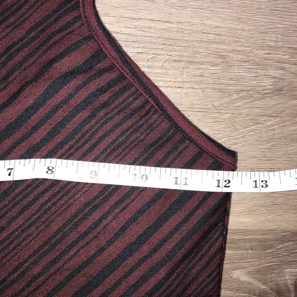 Free People Intimately Tessa Racerback Brami Crop Top High Neck Stripe XS‎
